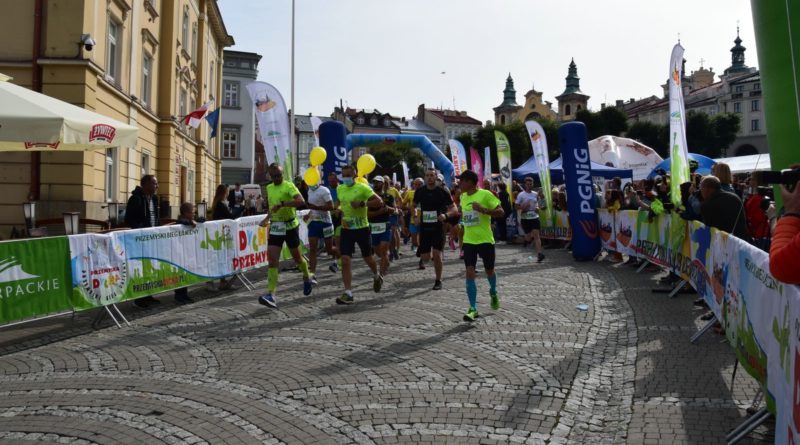 Zmagania strażaków w biegu Przemyska Dycha